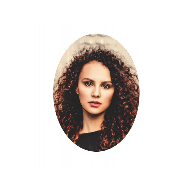 A beautiful image of Quadro in porcellana, rettangolare, con fori showcasing Si prega di specificare la posizione (destra/sinistra o alto/basso) nei commenti. available at Porzellanfoto Hemp.