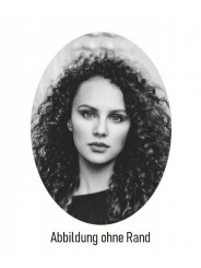 Obrazek porcelanowy, prostokątny, z otworami