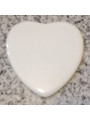 A stylish image of Porcelain picture, heart-shaped, featuring Grave marker, heart-shaped, available at Porzellanfoto Hemp.
