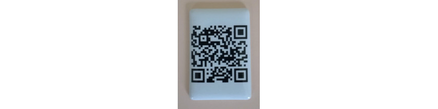 plaques à code QR