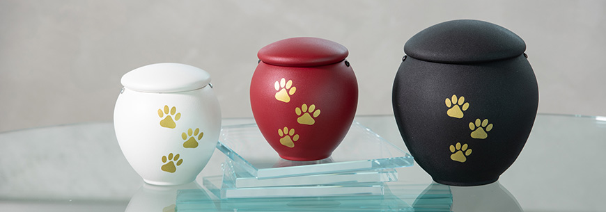 Urne in acciaio per animali