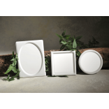 Porcelanasta slika z integriranim porcelanastim okvirjem