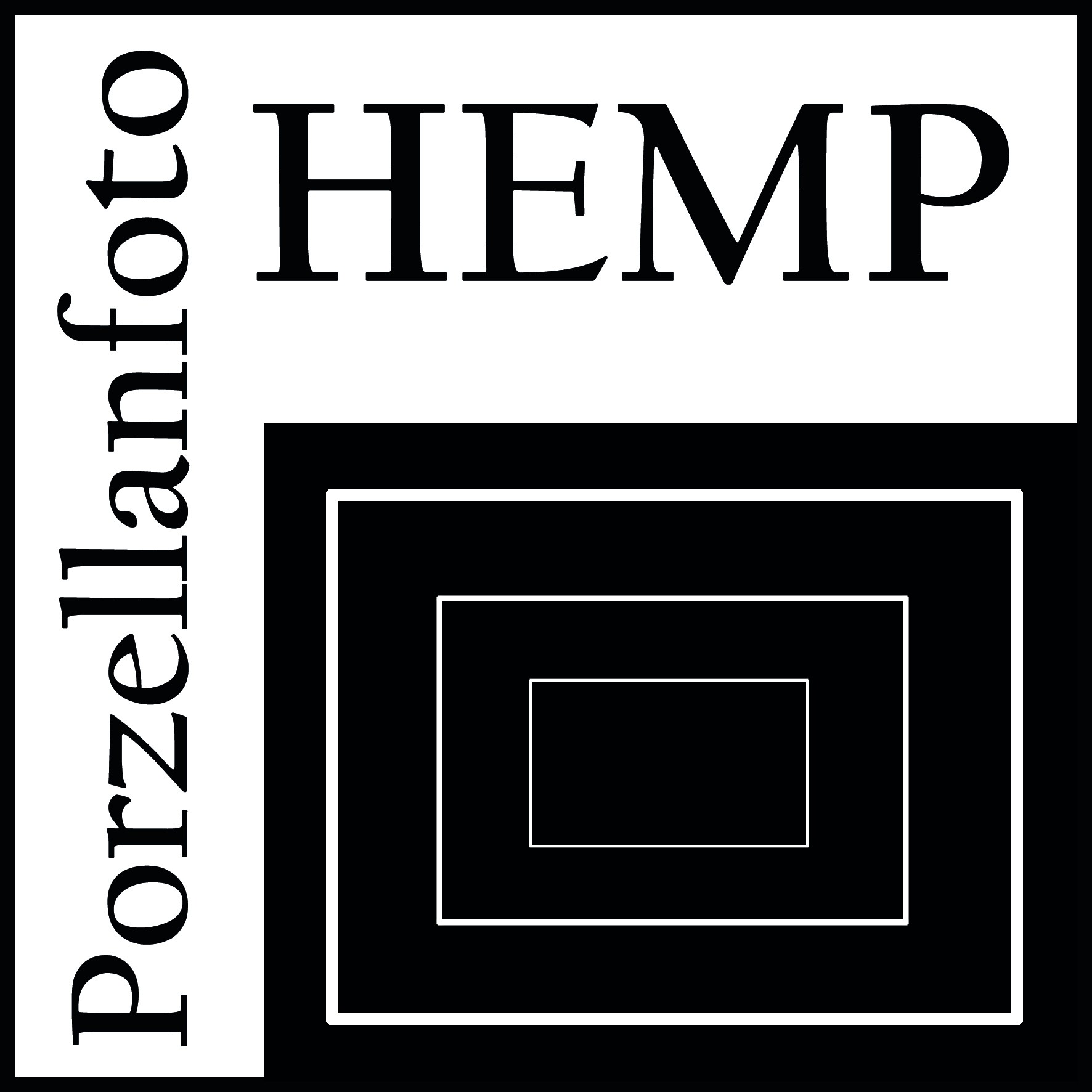 Porzellanfoto Hemp