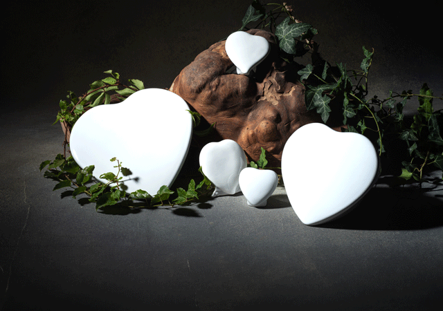 verschiedene Herzformen